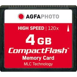 Foto: AgfaPhoto Compact Flash      4GB High Speed 120x MLC