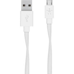 Foto: Belkin MIXIT flaches Micro-USB Kabel 1,2m weiß  F2CU046bt06-WHT