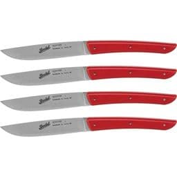 Foto: Berkel Steakmesser-Set 4-tlg. Color rosso