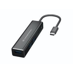 Foto: Conceptronic DONN08B 3-Port-USB-Hub mit Kartenleser