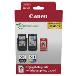 Foto: Canon PG-510 / CL-511 Photo Value Pack