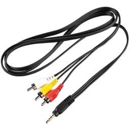 Foto: Canon STV 250 N Video Kabel Mini Winkelstecker/RCA Cinch