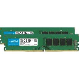 Foto: Crucial DDR4-3200 Kit       16GB 2x8GB UDIMM CL22 (8Gbit/16Gbit)