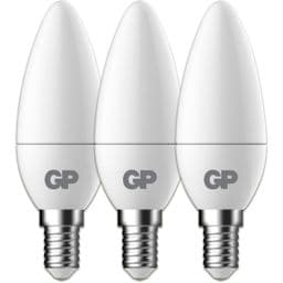 Foto: 1x3 GP Lighting LED B35 Kerze E14, 4,9W (40W) 470lm  GP 087823