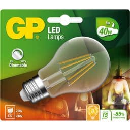 Foto: GP Lighting Filament Classic E27 5W (40W) dimmbar 470 lm GP078210