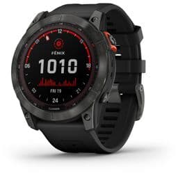 Foto: Garmin fenix 7X Solar schwarz/schiefergr