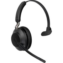 Foto: Jabra Evolve2 65 UC Mono Headset schwarz BT USB-A