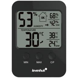 Foto: Levenhuk Wezzer BASE L30 Thermohygrometer schwarz