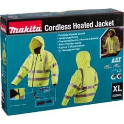 Foto: Makita DCJ206Z Gr. XL gelb Akku-Thermojacke