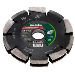 Foto: Metabo Diamantfrässcheibe UP 125 x18x22,23 mm