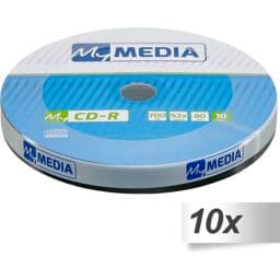 Foto: 10x10 MyMedia CD-R 80 / 700MB 52x Speed Wrap