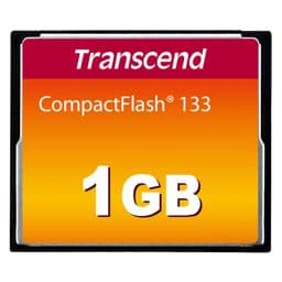 Foto: Transcend Compact Flash      1GB 133x