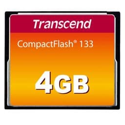 Foto: Transcend Compact Flash      4GB 133x