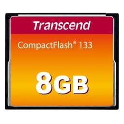 Foto: Transcend Compact Flash      8GB 133x