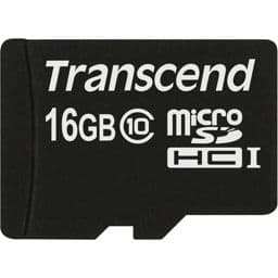 Foto: Transcend microSDHC         16GB Class 10