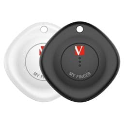 Foto: 1x2 Verbatim My Finder Bluetooth Item Finder, schwarz/weiß  32131