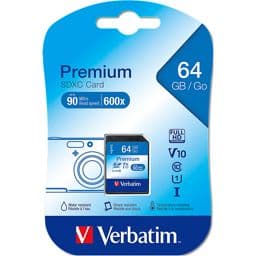 Foto: Verbatim SDXC Karte         64GB Class 10