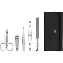 Foto: Zwilling CLASSIC INOX Druckknopf-Etui, schwarz, 5-tlg.