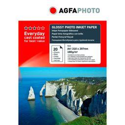 Foto: AgfaPhoto Everyday Photo Inkjet Paper Glossy 180 g A 4 20 Blatt