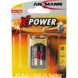 Foto: 1 Ansmann Alkaline 9V-Block X-Power
