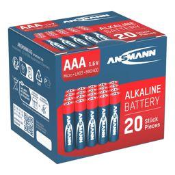 Foto: 1x20 Ansmann Alkaline Micro AAA LR 03 red-line Box       5015538