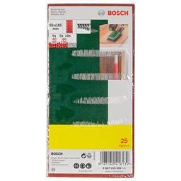 Foto: Bosch 25 Schleifblätter 93x185 8 Loch Körnung 40-120
