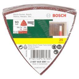 Foto: Bosch 25 Schleifblätter für Deltaschleifer Körnung 60/120/24