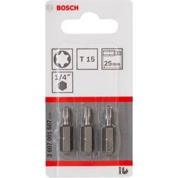 Foto: Bosch 3ST Torxschr.Bit T15 XH 25mm
