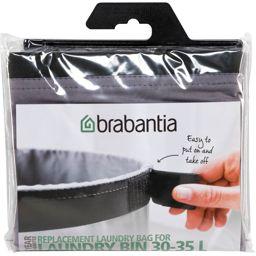 Foto: Brabantia Wäschekorb-Sack Ersatz für Wäschebox, 30-35 L  Grey