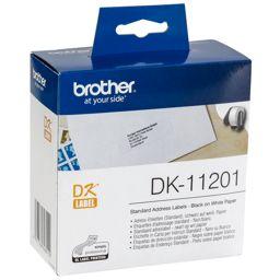Foto: Brother Adress-Etiketten weiß 29 x 90 mm 400 St.      DK-11201