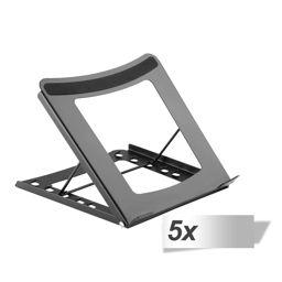 Foto: 5x DIGITUS Mobiler Notebook Ständer Einstellpositionen Stahl