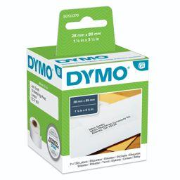 Foto: Dymo Adress-Etiketten 28 x 89 mm weiß 2x 130 St. 99010