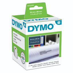 Foto: Dymo Adress-Etiketten groß 36 x 89 mm weiß 2x 260 St. 99012