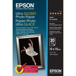 Foto: Epson Ultra Glossy Photo Paper 10x15 cm, 20 Bl., 300 g S 041926