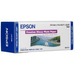 Foto: Epson Premium Glossy Paper 210 mm x 10 m, 255 g    S 041377