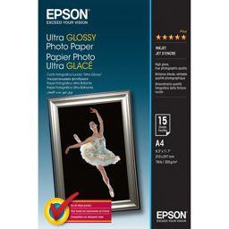 Foto: Epson Ultra Glossy Photo Paper A 4, 15 Blatt, 300 g    S 041927