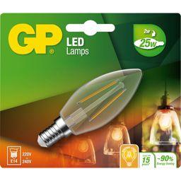 Foto: GP Lighting Filament Kerze E14 2W (25W)  250 lm       GP 078081