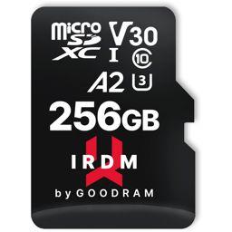 Foto: GOODRAM IRDM microSDXC     256GB V30 UHS-I U3 + adapter