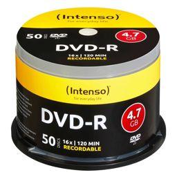 Foto: 1x50 Intenso DVD-R 4,7GB 16x Speed, Cakebox