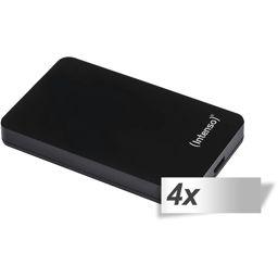 Foto: 4x1 Intenso Memory Case      1TB 2,5" USB 3.0 schwarz