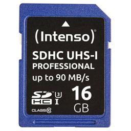 Foto: Intenso SDHC Card           16GB Class 10 UHS-I Professional