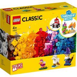Foto: LEGO Classic 11013 KreativBauset mit durchsichtigen Steinen