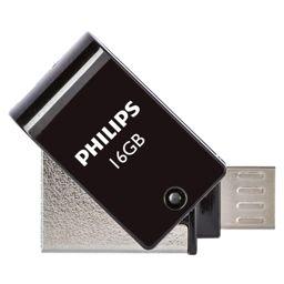 Foto: Philips 2 in 1 OTG          16GB USB 2.0 + Micro B Midnight Black