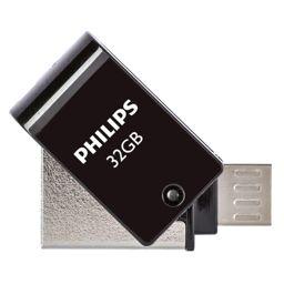 Foto: Philips 2 in 1 OTG          32GB USB 2.0 + Micro B Midnight Black