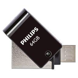 Foto: Philips 2 in 1 OTG          64GB USB 2.0 + Micro B Midnight Black