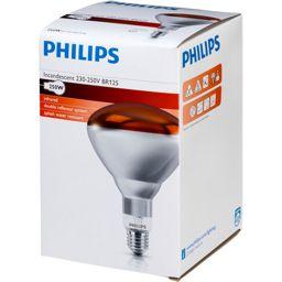 Foto: Philips Infrarotlampe BR125 IR 250W E27 230-250V Red