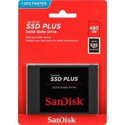 Foto: SanDisk SSD Plus           480GB Read 535 MB/s    SDSSDA-480G-G26