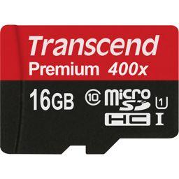 Foto: Transcend microSDHC         16GB Class 10 UHS-I 400X
